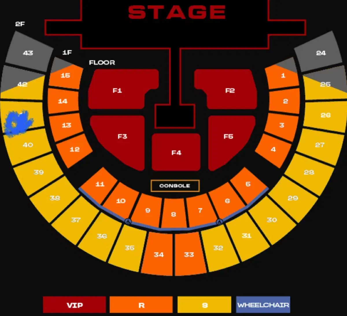 투애니원 2ne1 일콘 막콘 3층 대각선 가성비